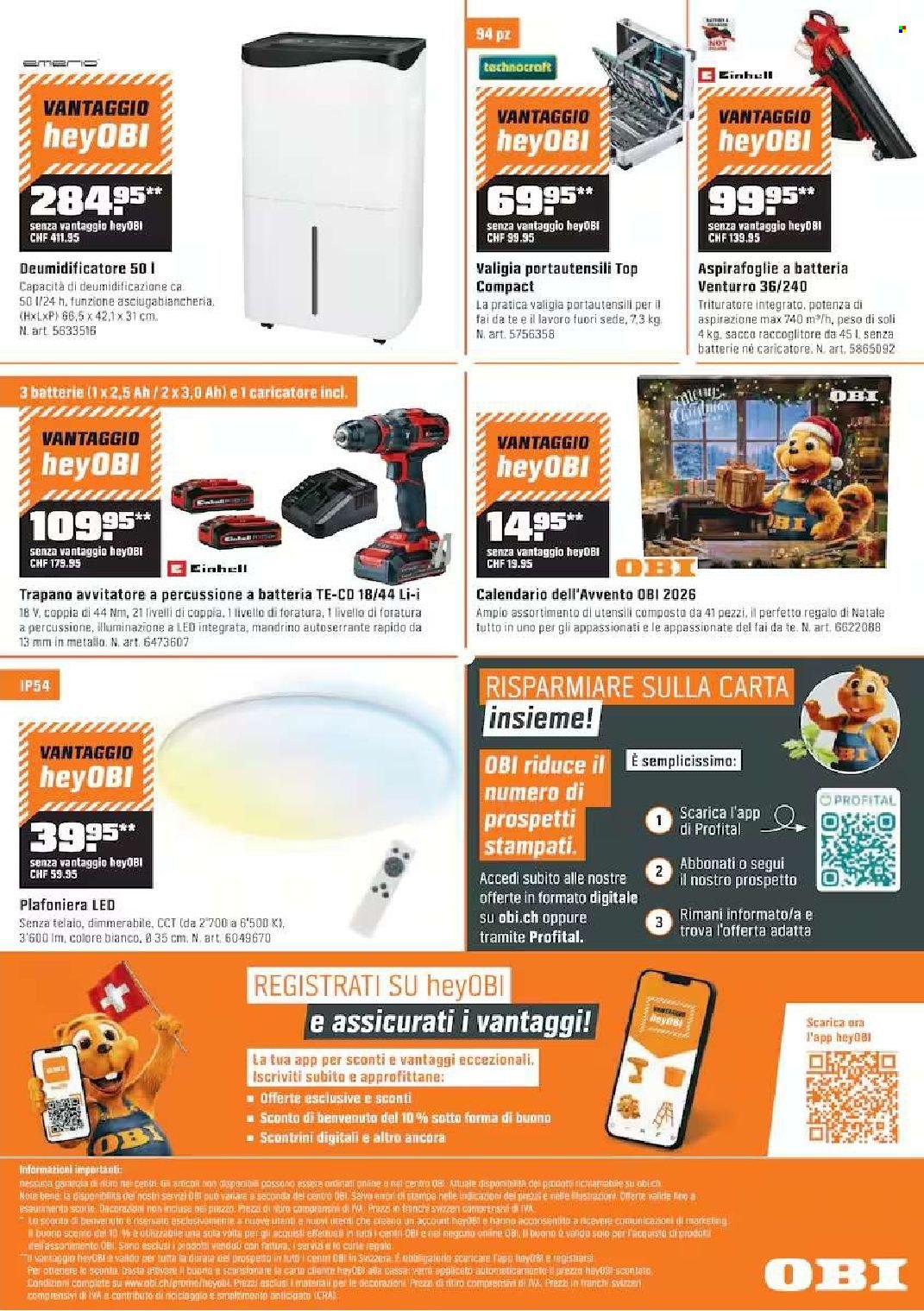 Catalogue OBI - 7.10.2026 - 1.11.2026. Page 16. Page 16