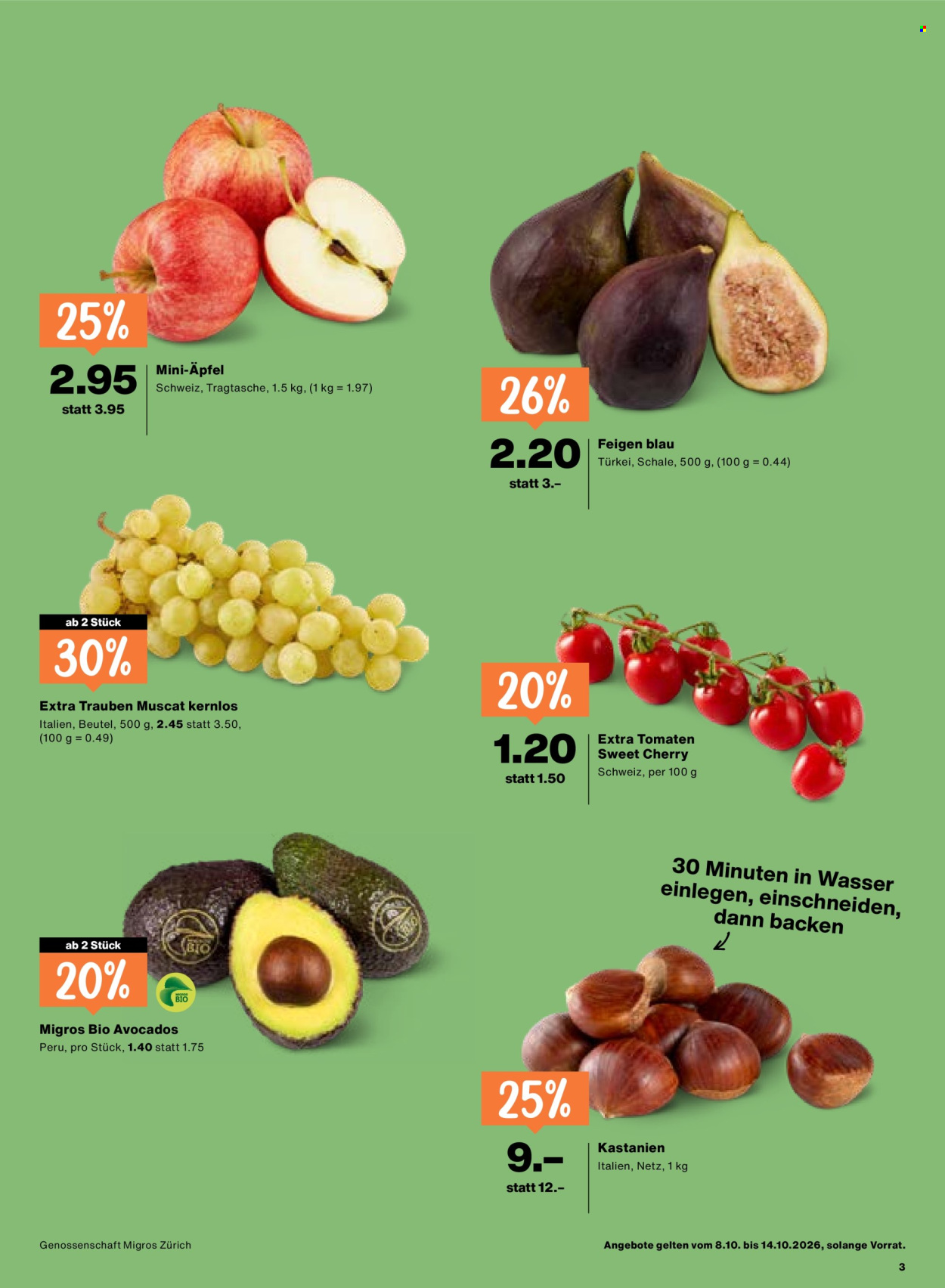 Catalogue Migros - 8.10.2026 - 14.10.2026. Page 3. Page 3