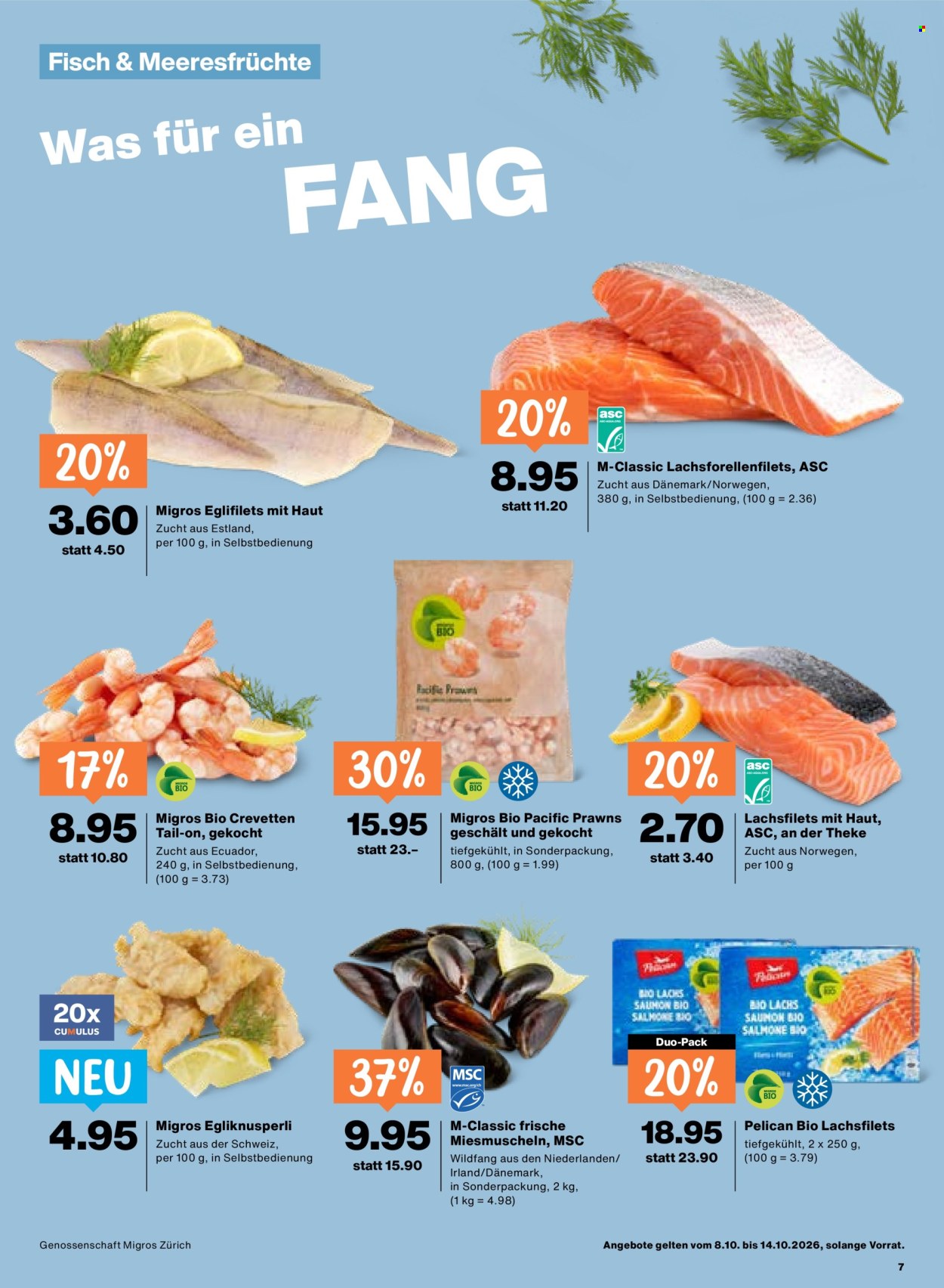 Catalogue Migros - 8.10.2026 - 14.10.2026. Page 7. Page 7