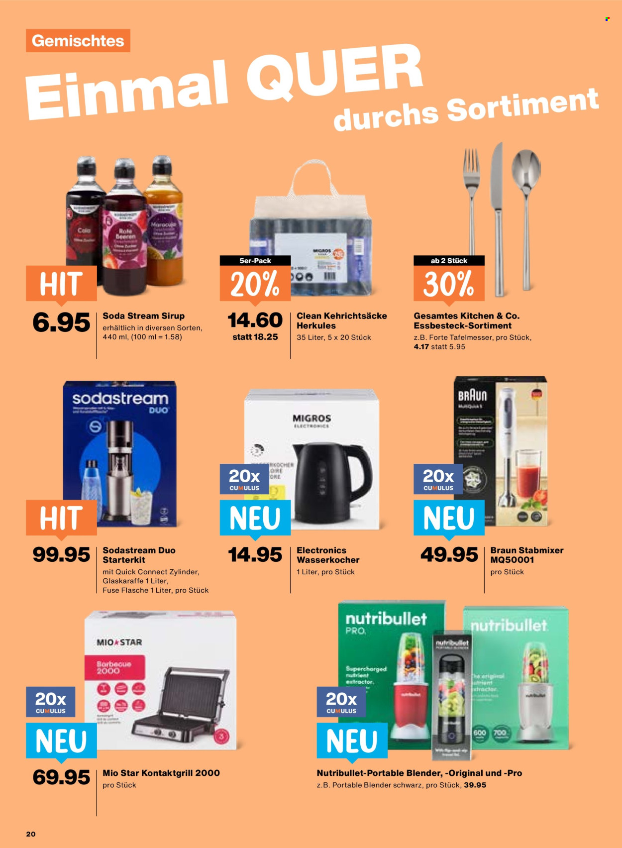 Catalogue Migros - 8.10.2026 - 14.10.2026. Page 20. Page 20