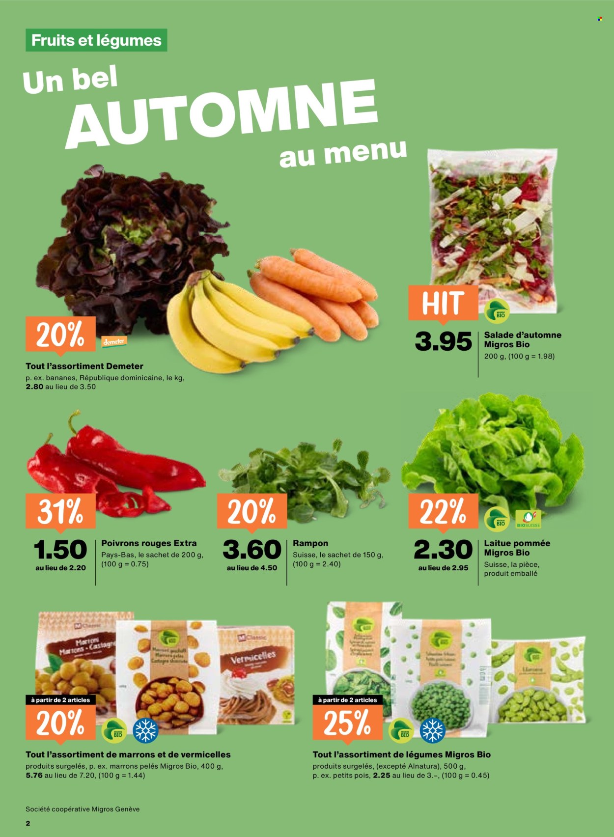 Catalogue Migros - 8.10.2026 - 14.10.2026. Page 2. Page 2