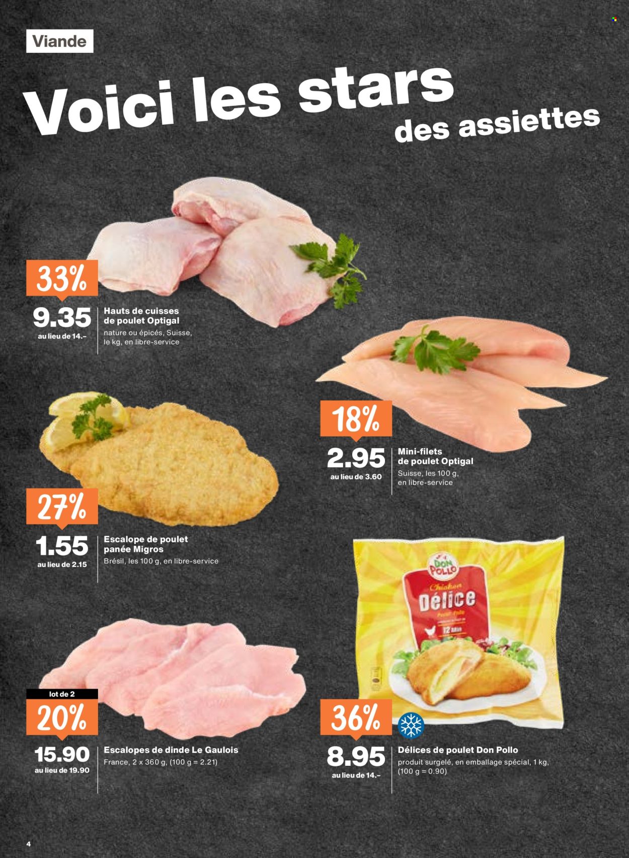Catalogue Migros - 8.10.2026 - 14.10.2026. Page 4. Page 4