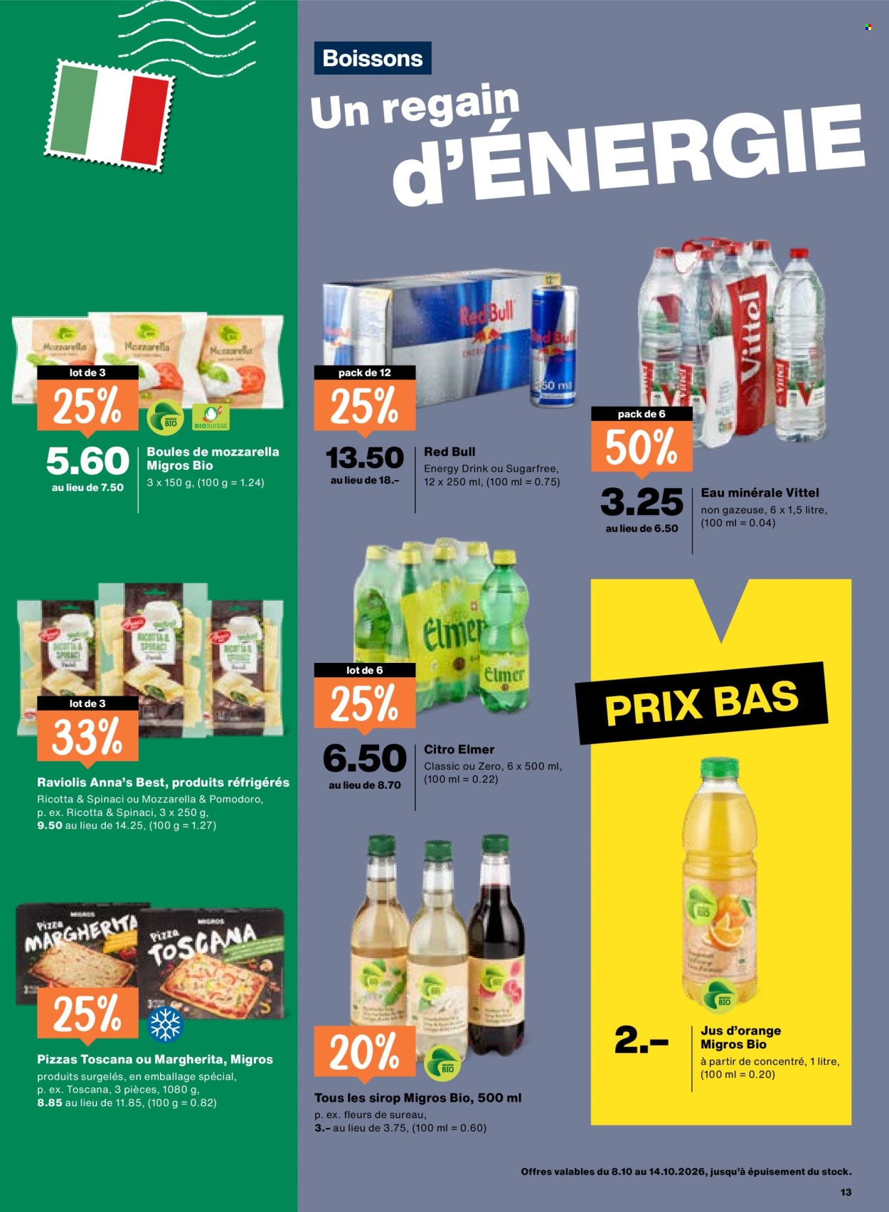 Catalogue Migros - 8.10.2026 - 14.10.2026. Page 13. Page 13