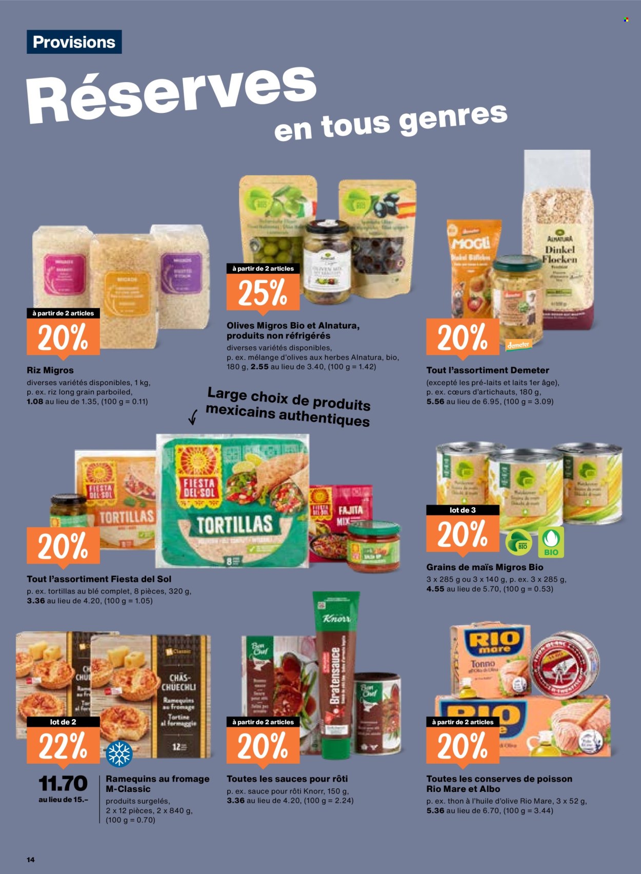 Catalogue Migros - 8.10.2026 - 14.10.2026. Page 14. Page 14