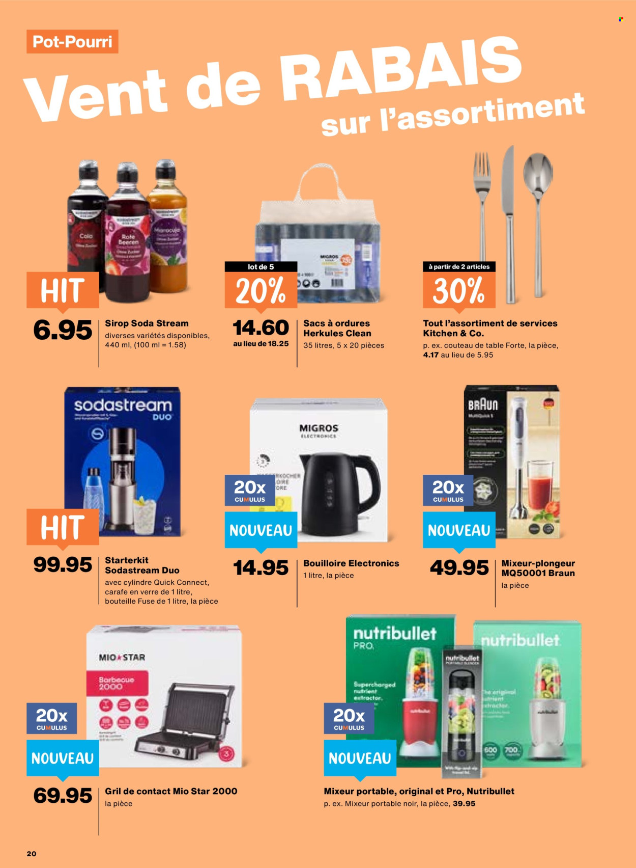Catalogue Migros - 8.10.2026 - 14.10.2026. Page 20. Page 20
