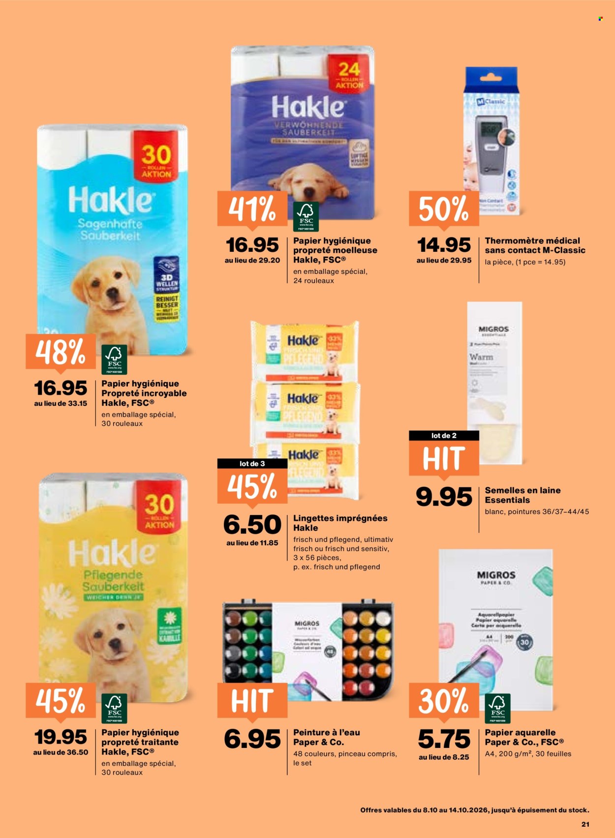 Catalogue Migros - 8.10.2026 - 14.10.2026. Page 21. Page 21
