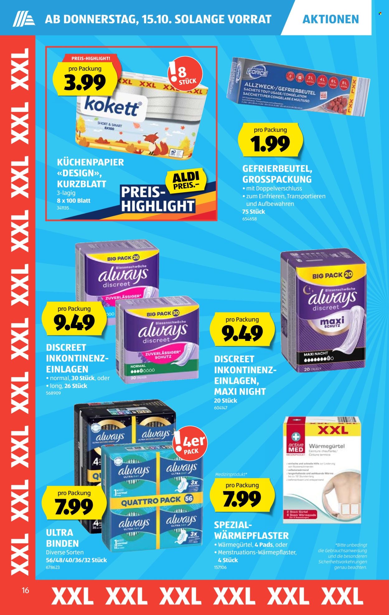 Catalogue Aldi - 15.10.2026 - 21.10.2026. Page 16. Page 16