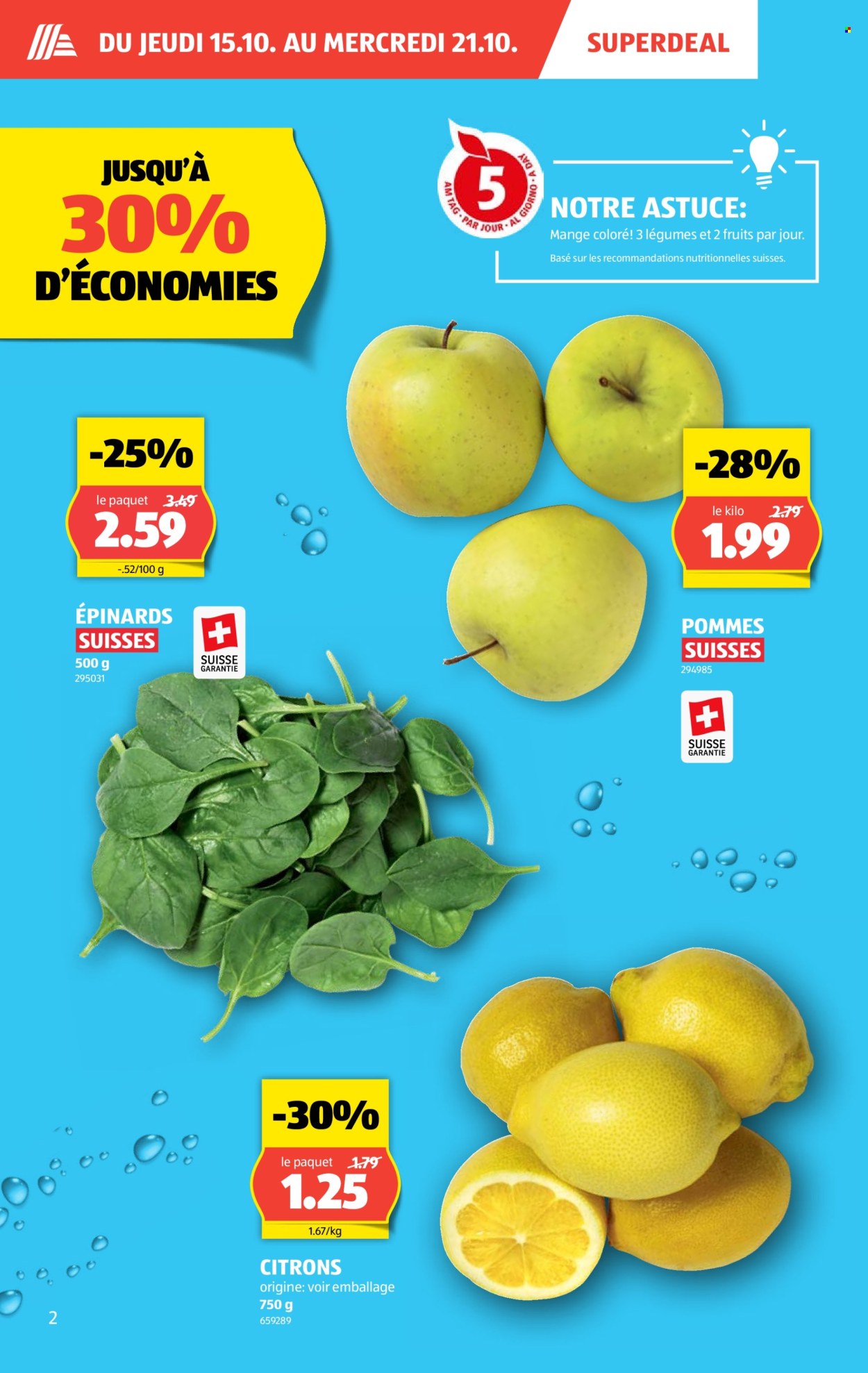 Catalogue Aldi - 15.10.2026 - 21.10.2026. Page 2. Page 2