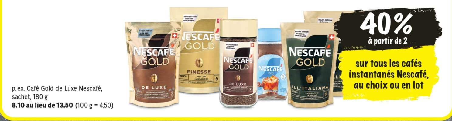Café Gold de Luxe Nescafé