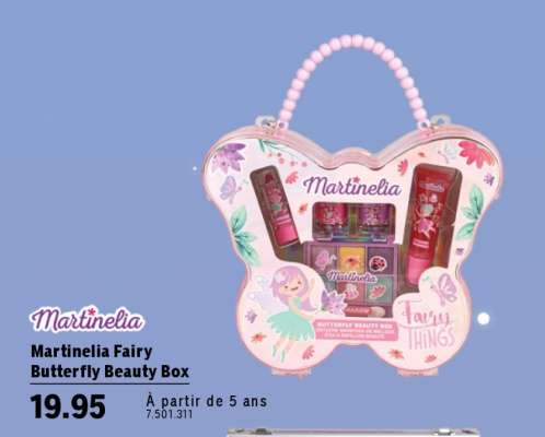 Martinelia Fairy Butterfly Beauty Box