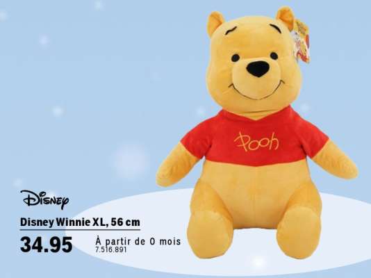 Disney Winnie XL, 56 cm