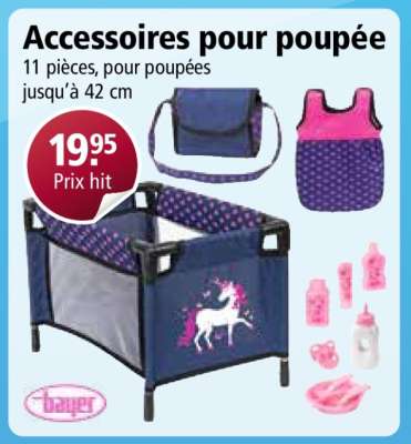 Accessoires pour poupée