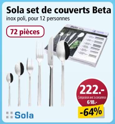Sola set de couverts Beta
