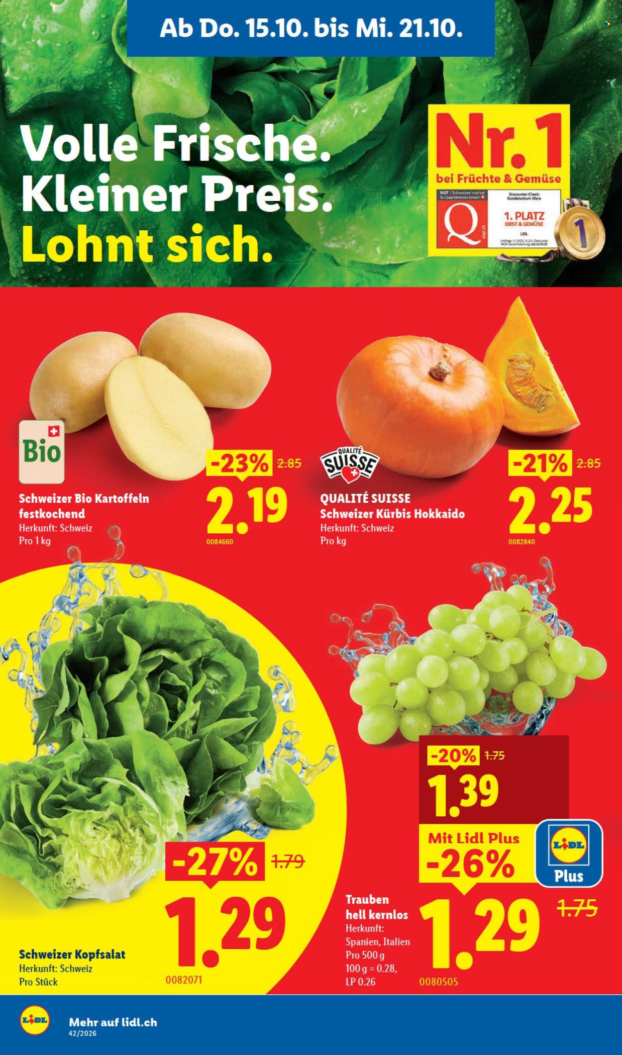 Catalogue Lidl - 15.10.2026 - 21.10.2026. Page 4. Page 4