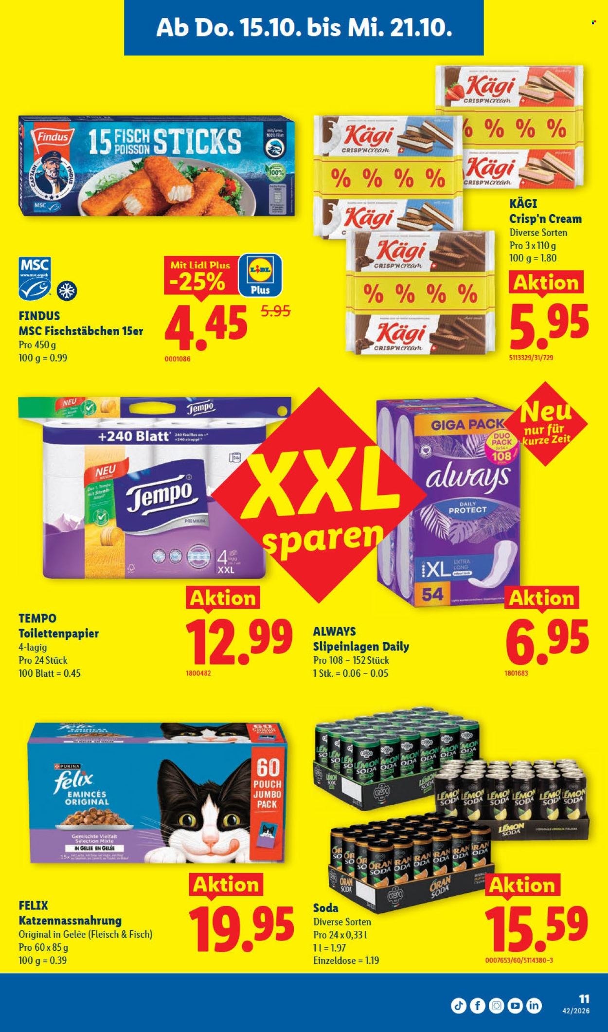 Catalogue Lidl - 15.10.2026 - 21.10.2026. Page 11. Page 11