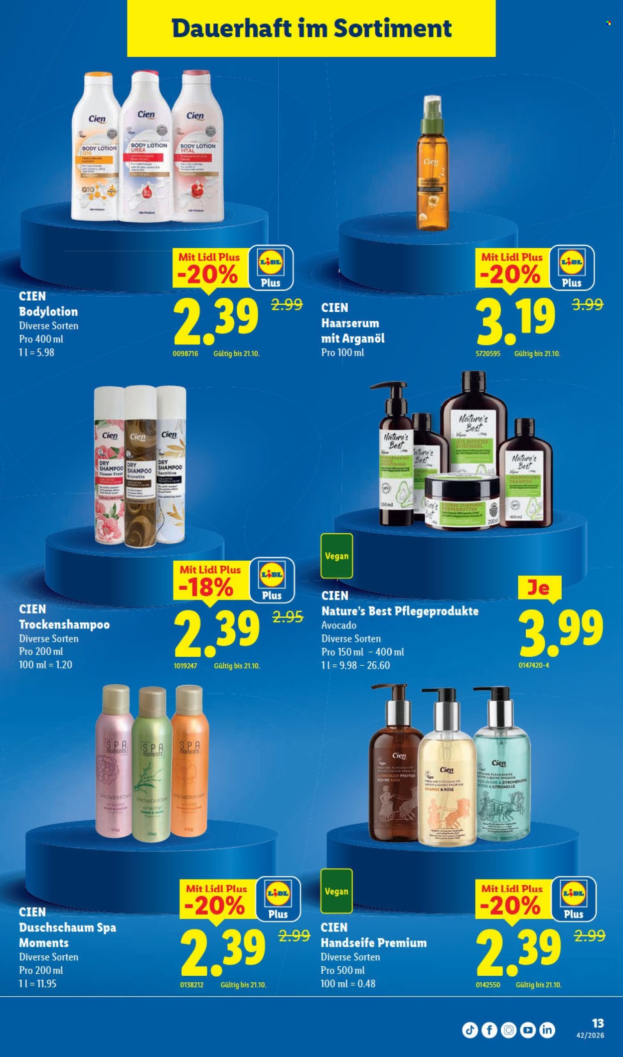 Catalogue Lidl - 15.10.2026 - 21.10.2026. Page 13. Page 13