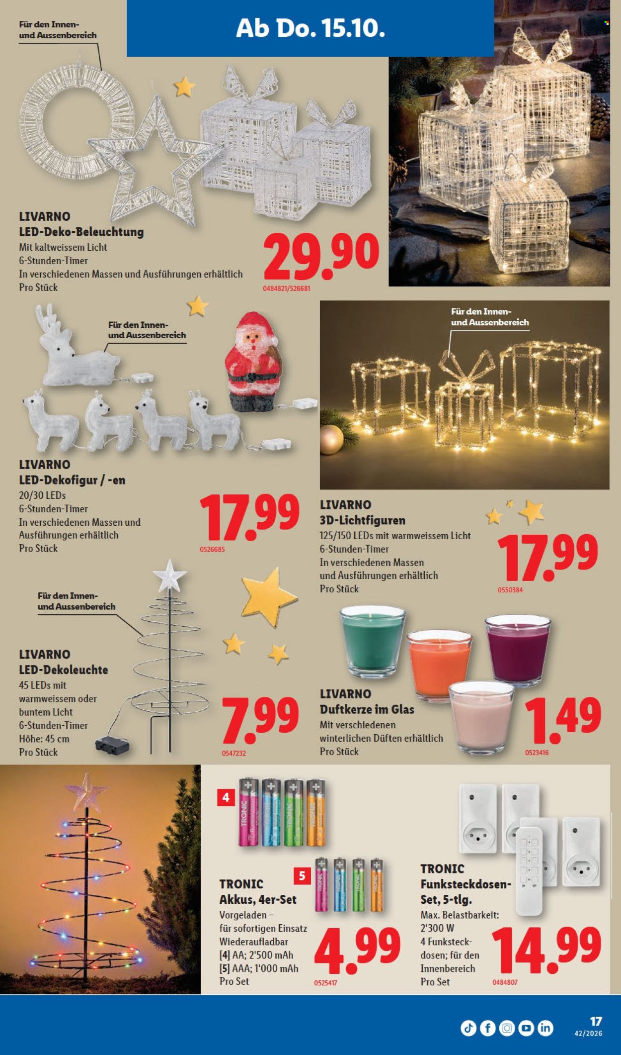 Catalogue Lidl - 15.10.2026 - 21.10.2026. Page 17. Page 17
