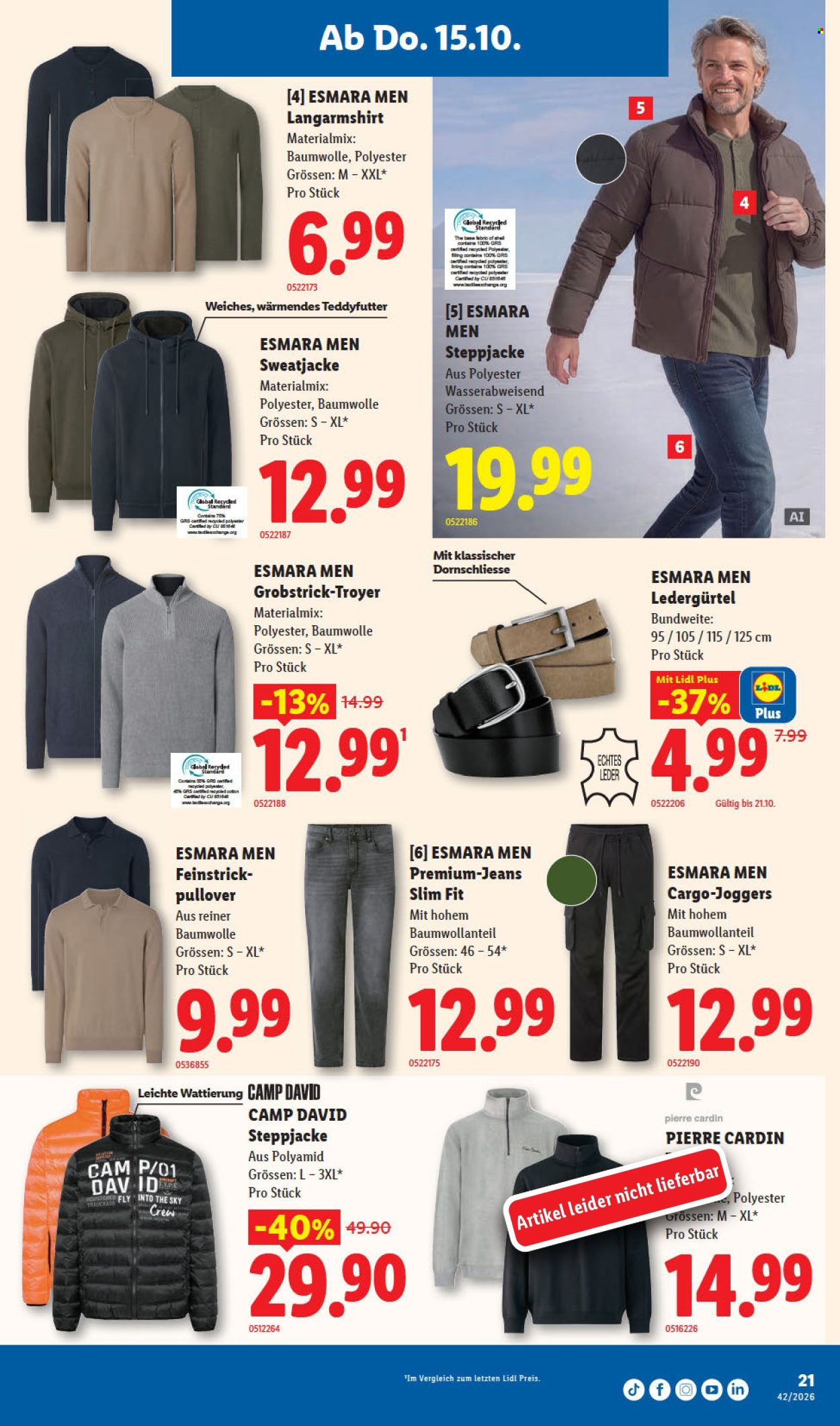 Catalogue Lidl - 15.10.2026 - 21.10.2026. Page 21. Page 21