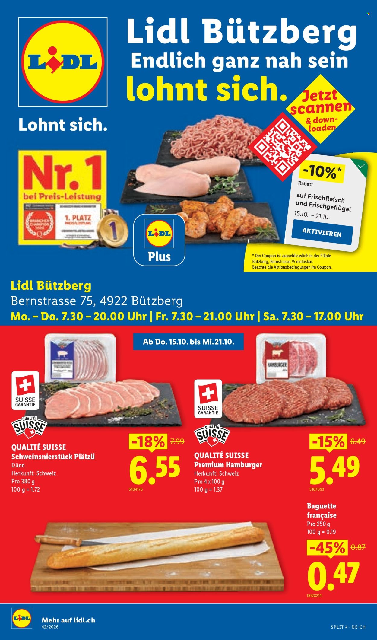Catalogue Lidl - 15.10.2026 - 21.10.2026. Page 1. Page 1