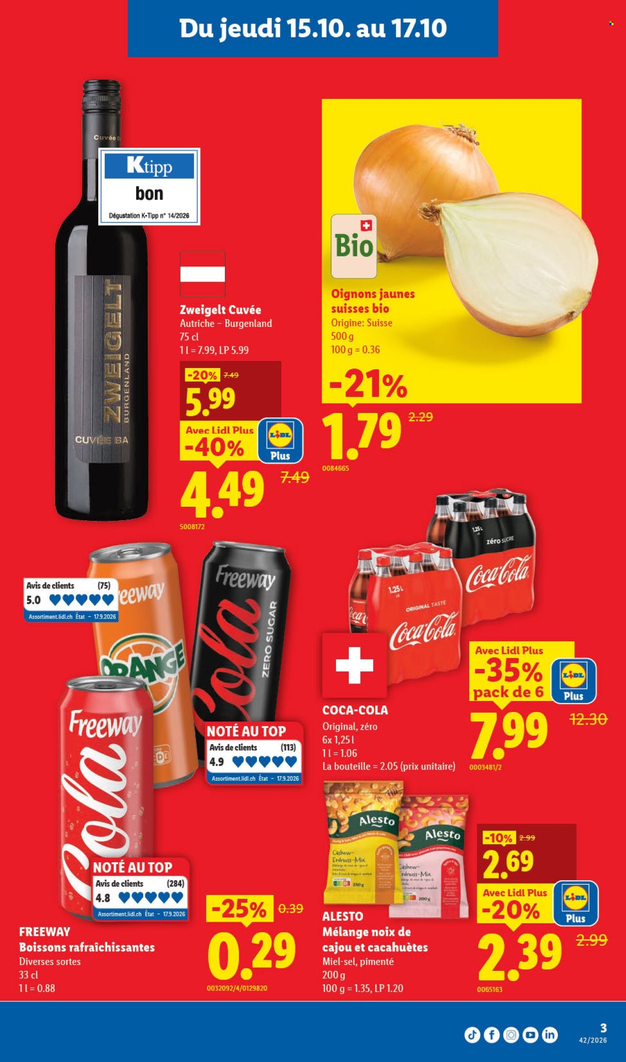 Catalogue Lidl - 15.10.2026 - 21.10.2026. Page 3. Page 3
