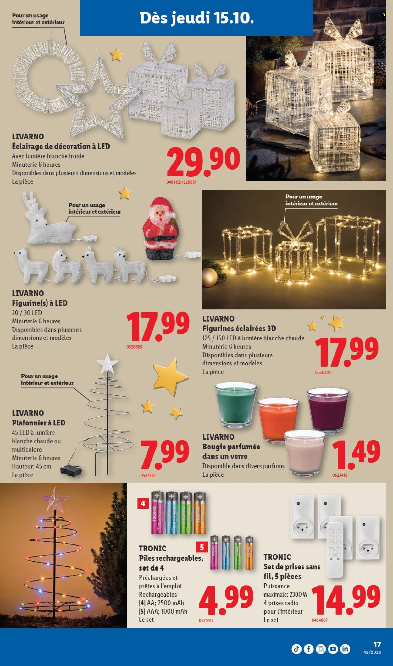 Catalogue Lidl - 15.10.2026 - 21.10.2026. Page 17. Page 17