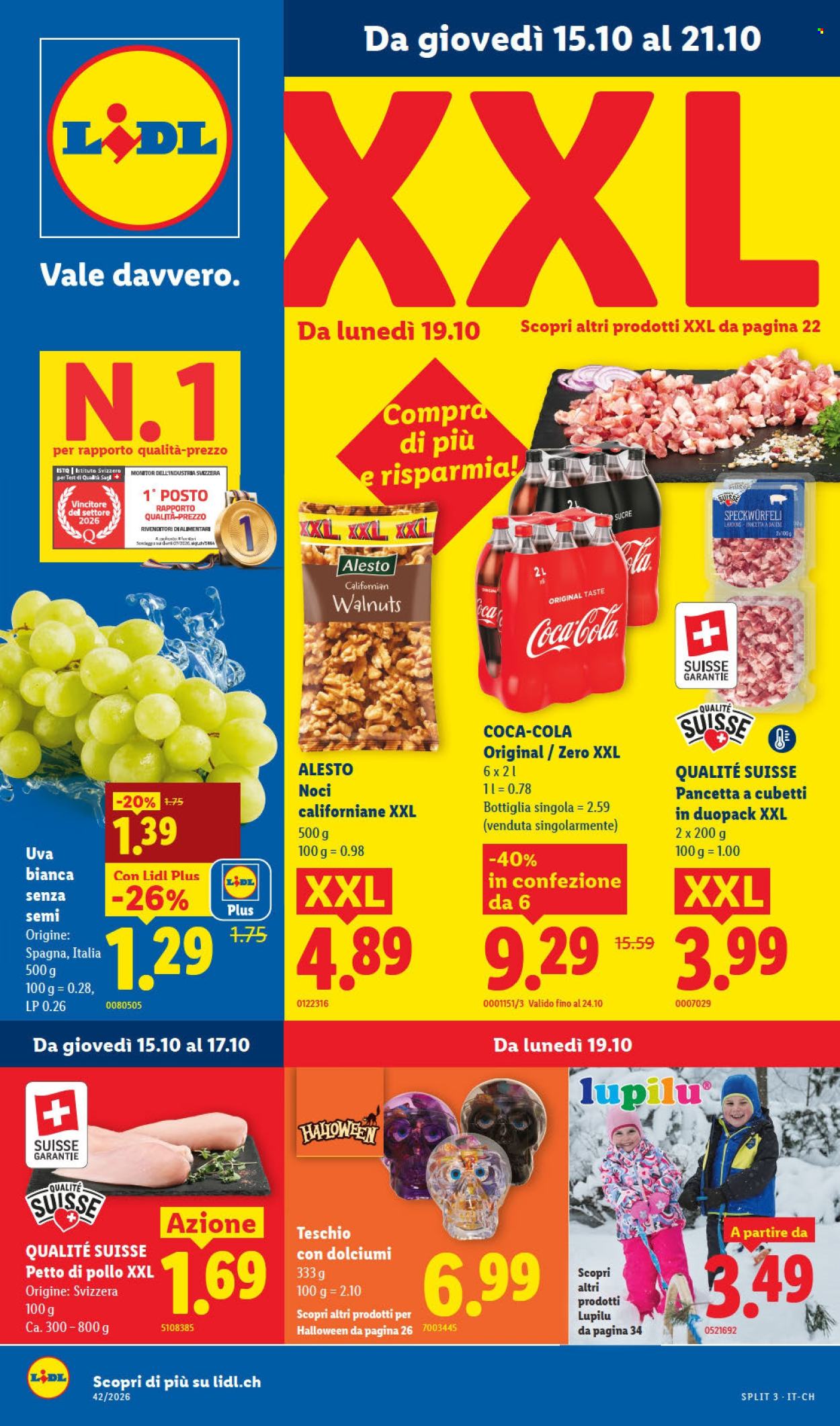 Catalogue Lidl - 15.10.2026 - 21.10.2026. Page 1. Page 1