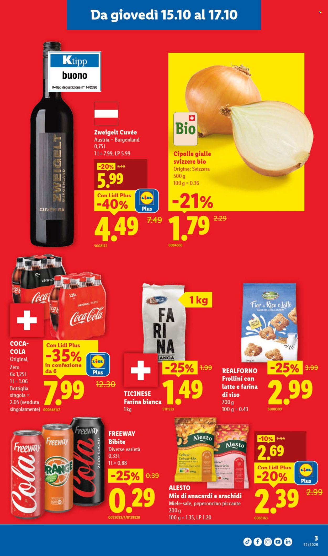 Catalogue Lidl - 15.10.2026 - 21.10.2026. Page 3. Page 3