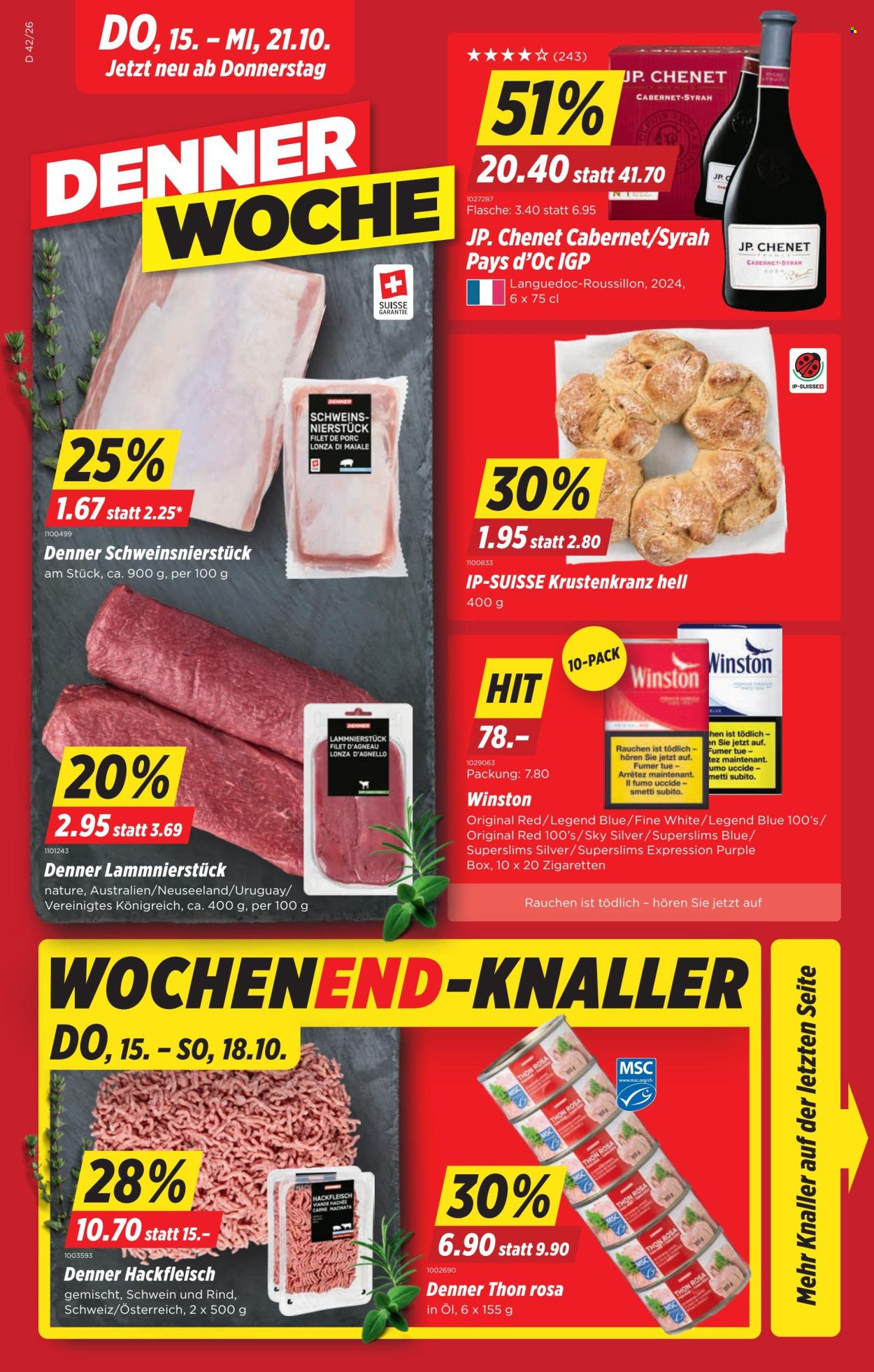 Catalogue Denner - 15.10.2026 - 21.10.2026. Page 1. Page 1