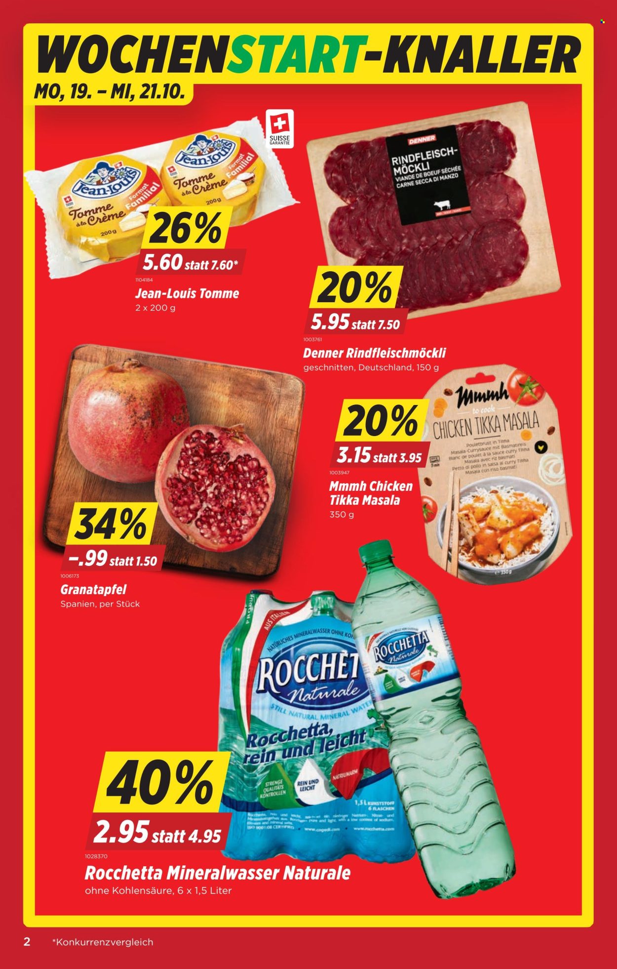 Catalogue Denner - 15.10.2026 - 21.10.2026. Page 2. Page 2