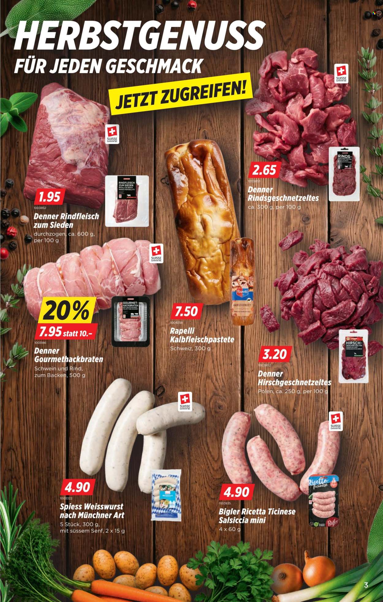 Catalogue Denner - 15.10.2026 - 21.10.2026. Page 3. Page 3