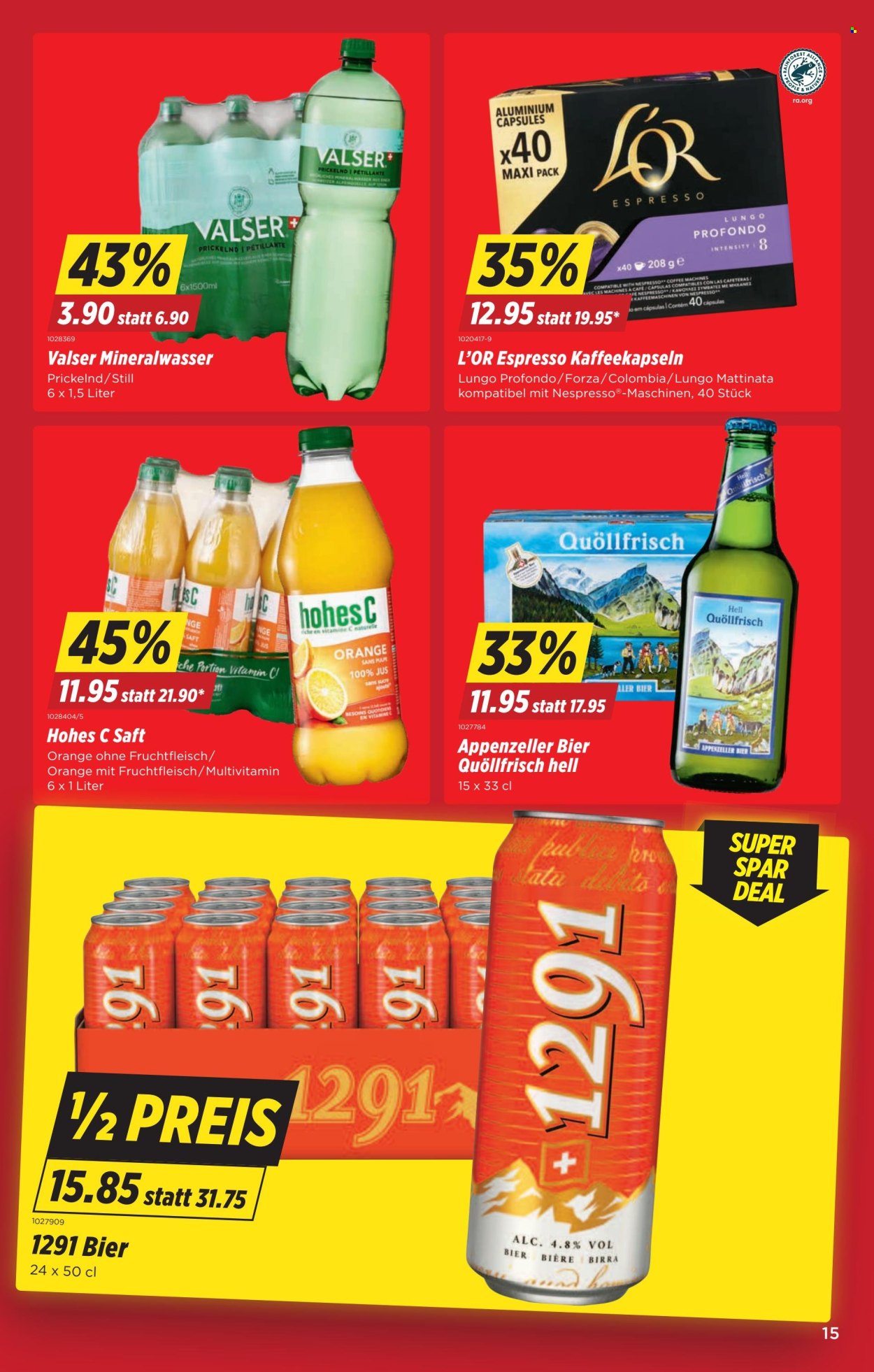 Catalogue Denner - 15.10.2026 - 21.10.2026. Page 15. Page 15