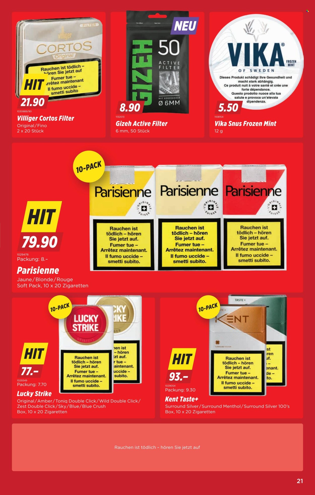 Catalogue Denner - 15.10.2026 - 21.10.2026. Page 21. Page 21