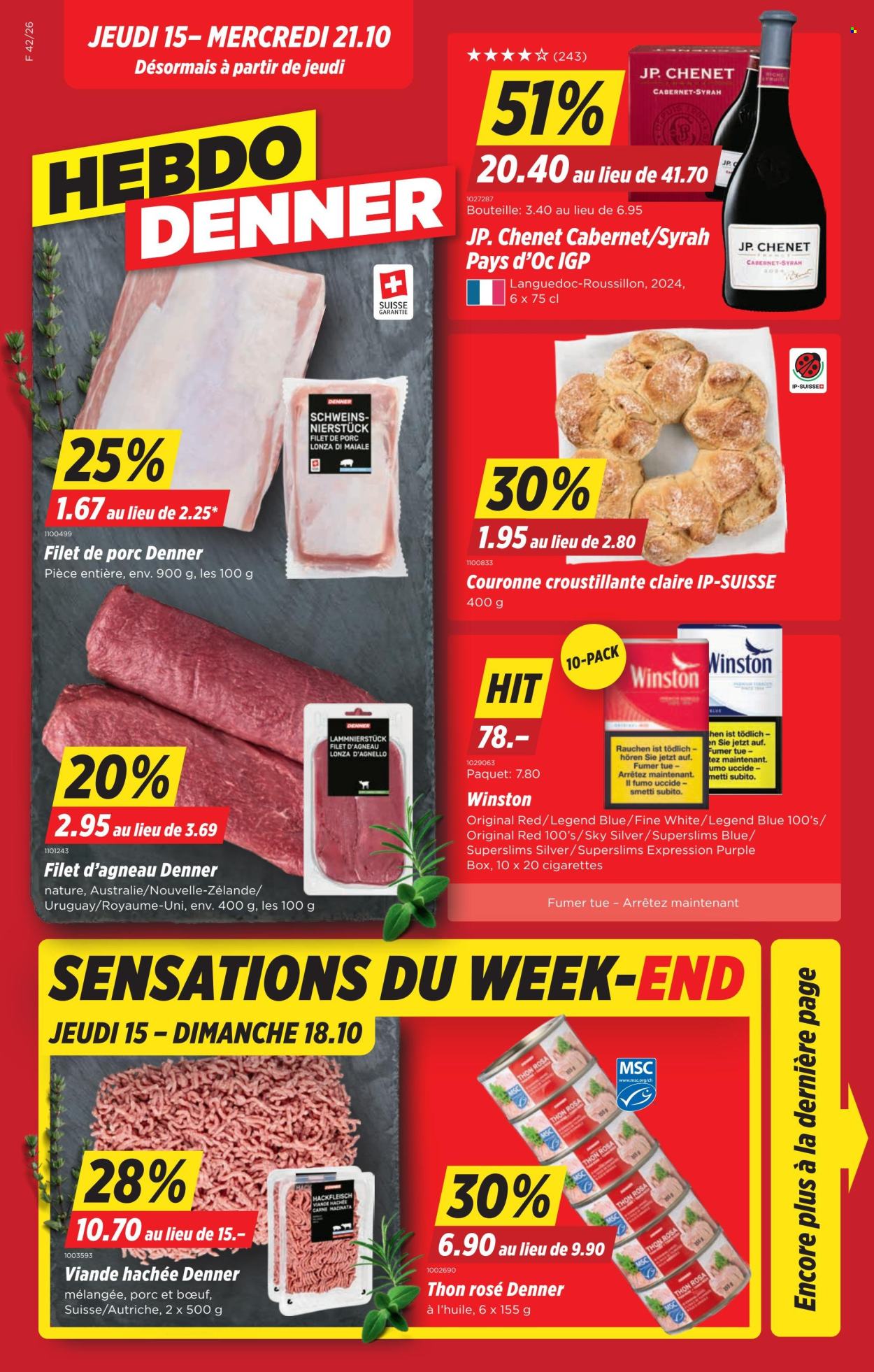 Catalogue Denner - 15.10.2026 - 21.10.2026. Page 1. Page 1