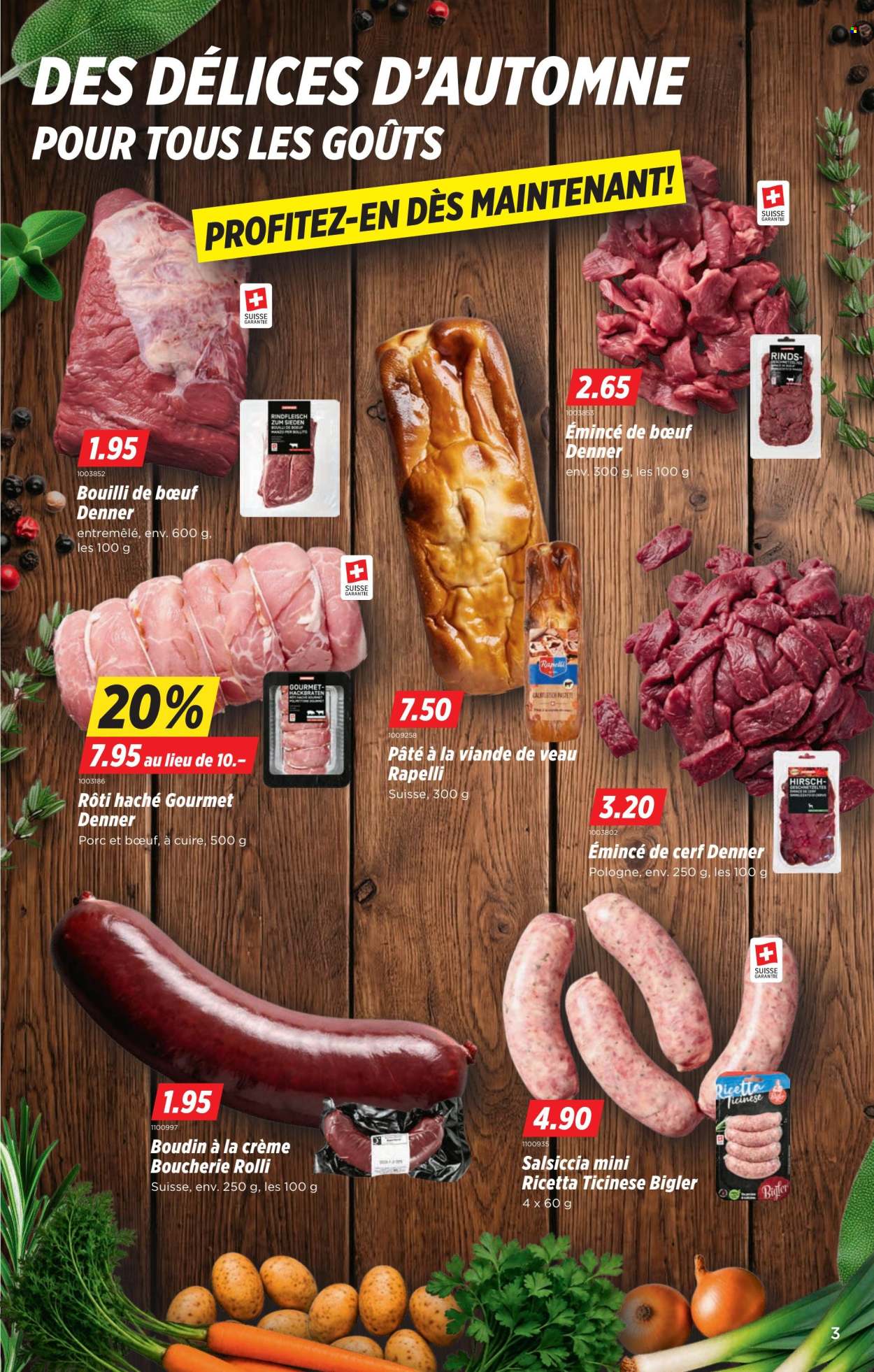 Catalogue Denner - 15.10.2026 - 21.10.2026. Page 3. Page 3