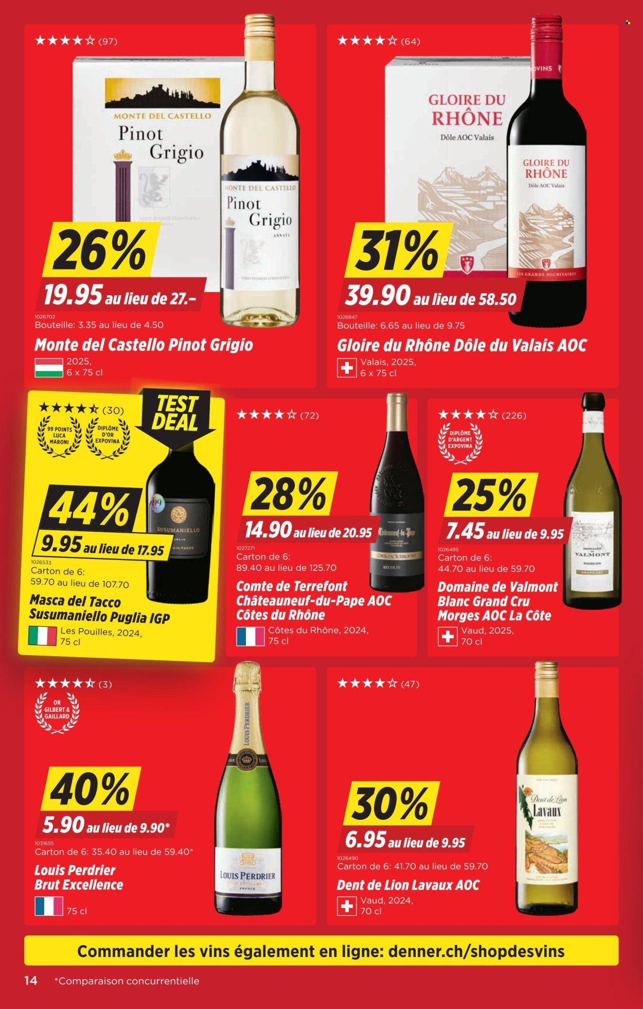 Catalogue Denner - 15.10.2026 - 21.10.2026. Page 14. Page 14