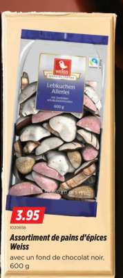 Assortiment de pains d'épices Weiss