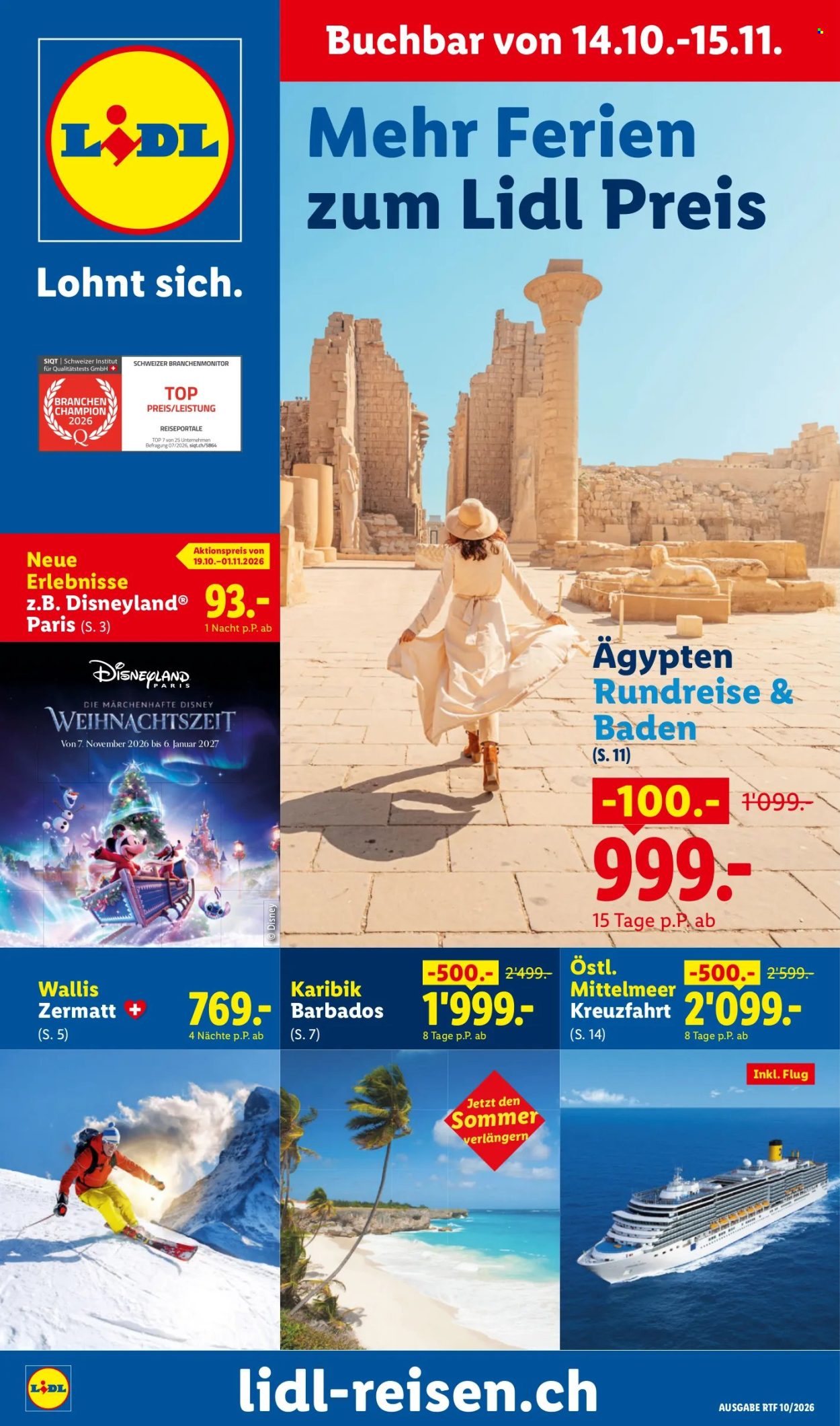 Catalogue Lidl - 14.10.2026 - 15.11.2026. Page 1. Page 1