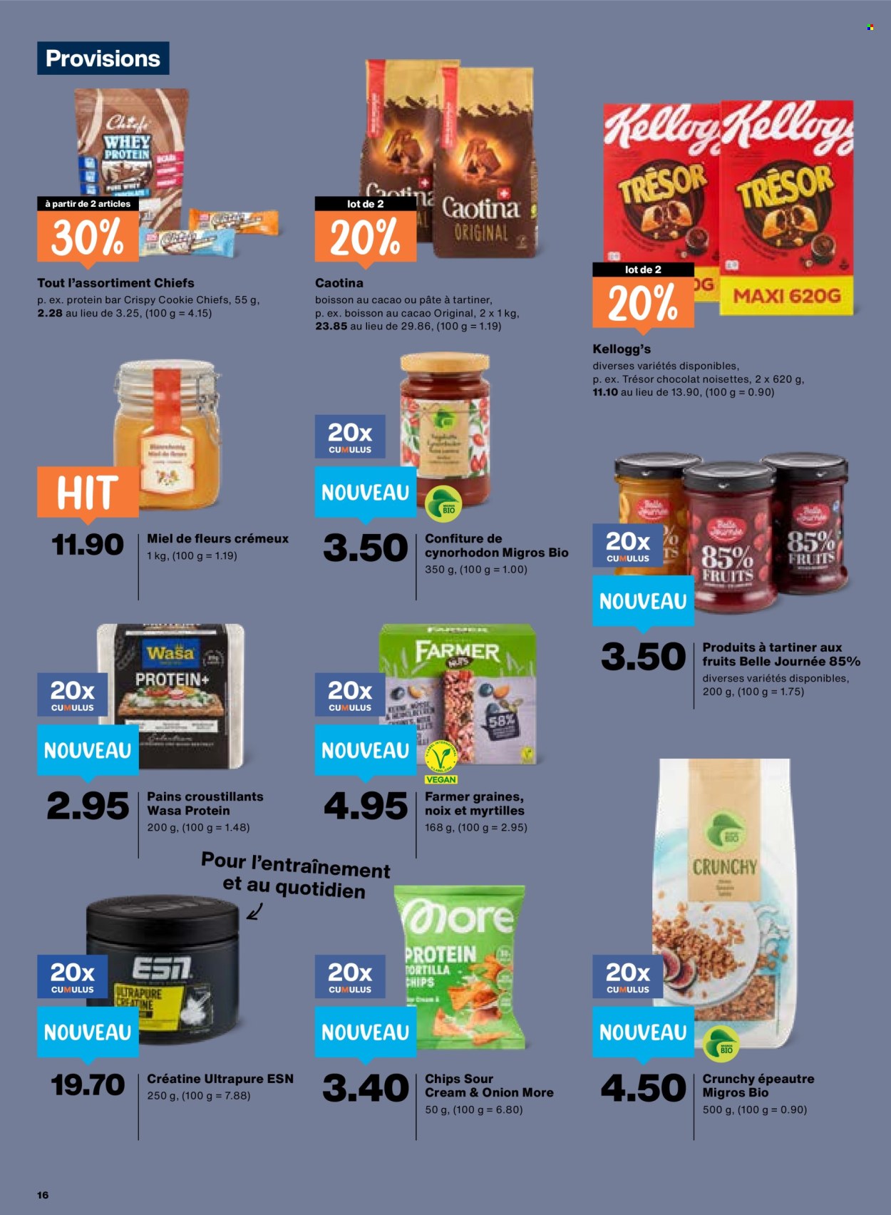 Catalogue Migros - 15.10.2026 - 21.10.2026. Page 16. Page 16