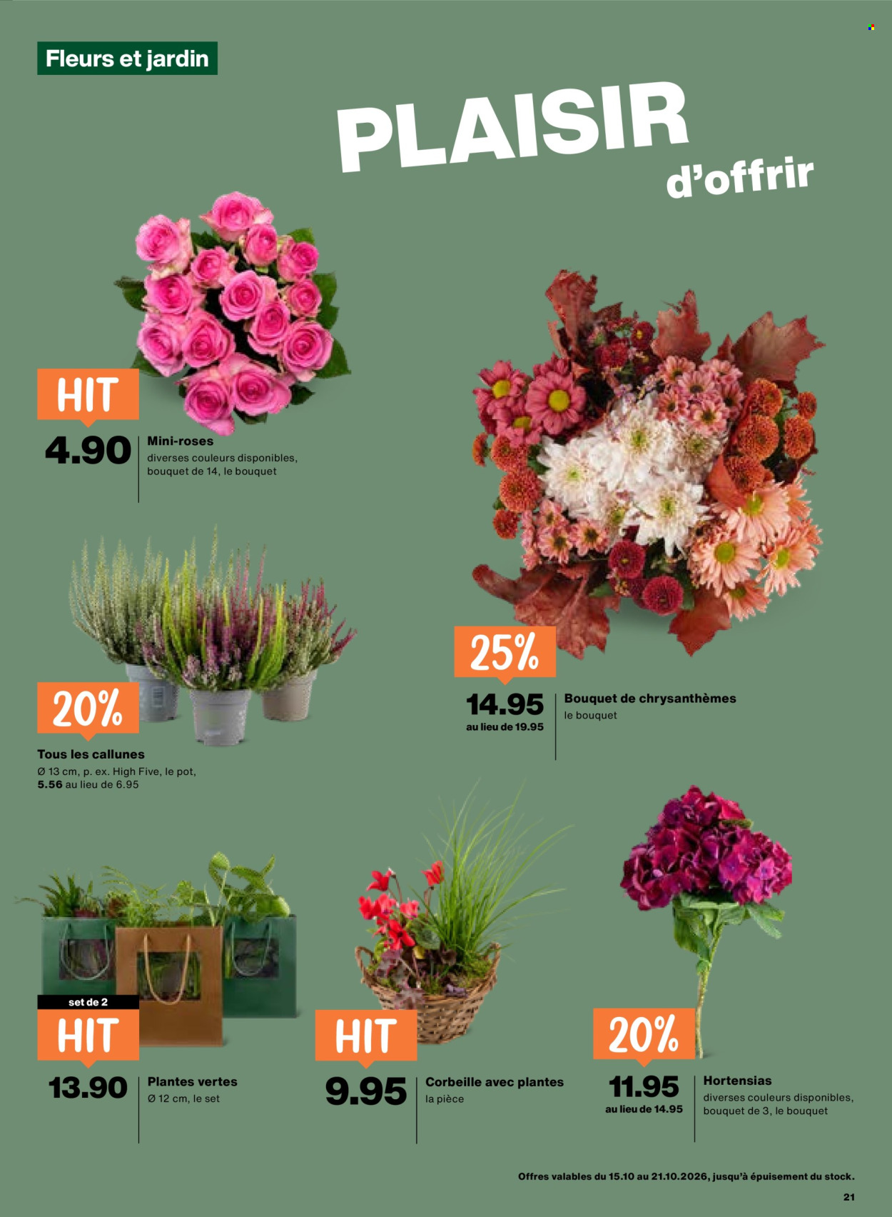 Catalogue Migros - 15.10.2026 - 21.10.2026. Page 21. Page 21