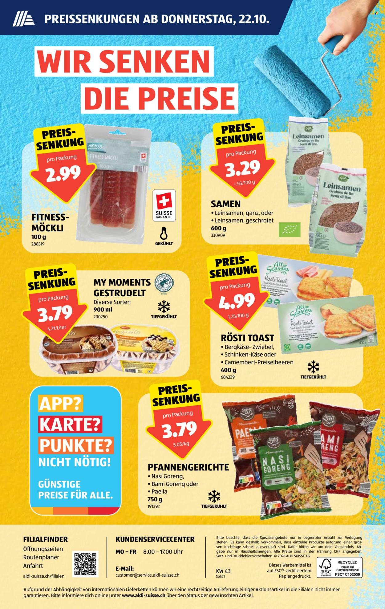 Catalogue Aldi - 22.10.2026 - 28.10.2026. Page 8. Page 8