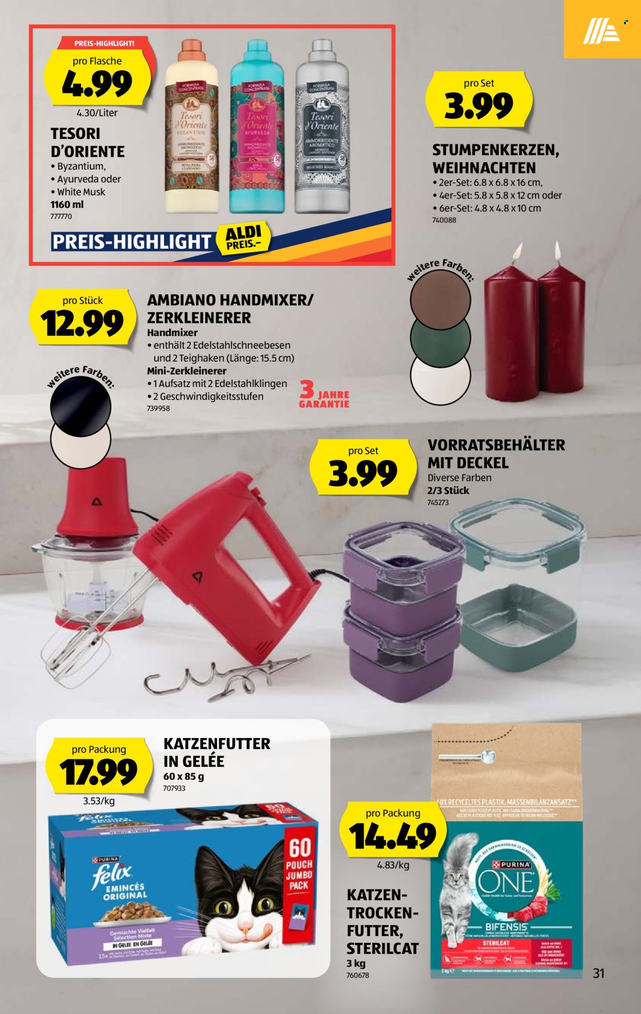 Catalogue Aldi - 22.10.2026 - 28.10.2026. Page 31. Page 31
