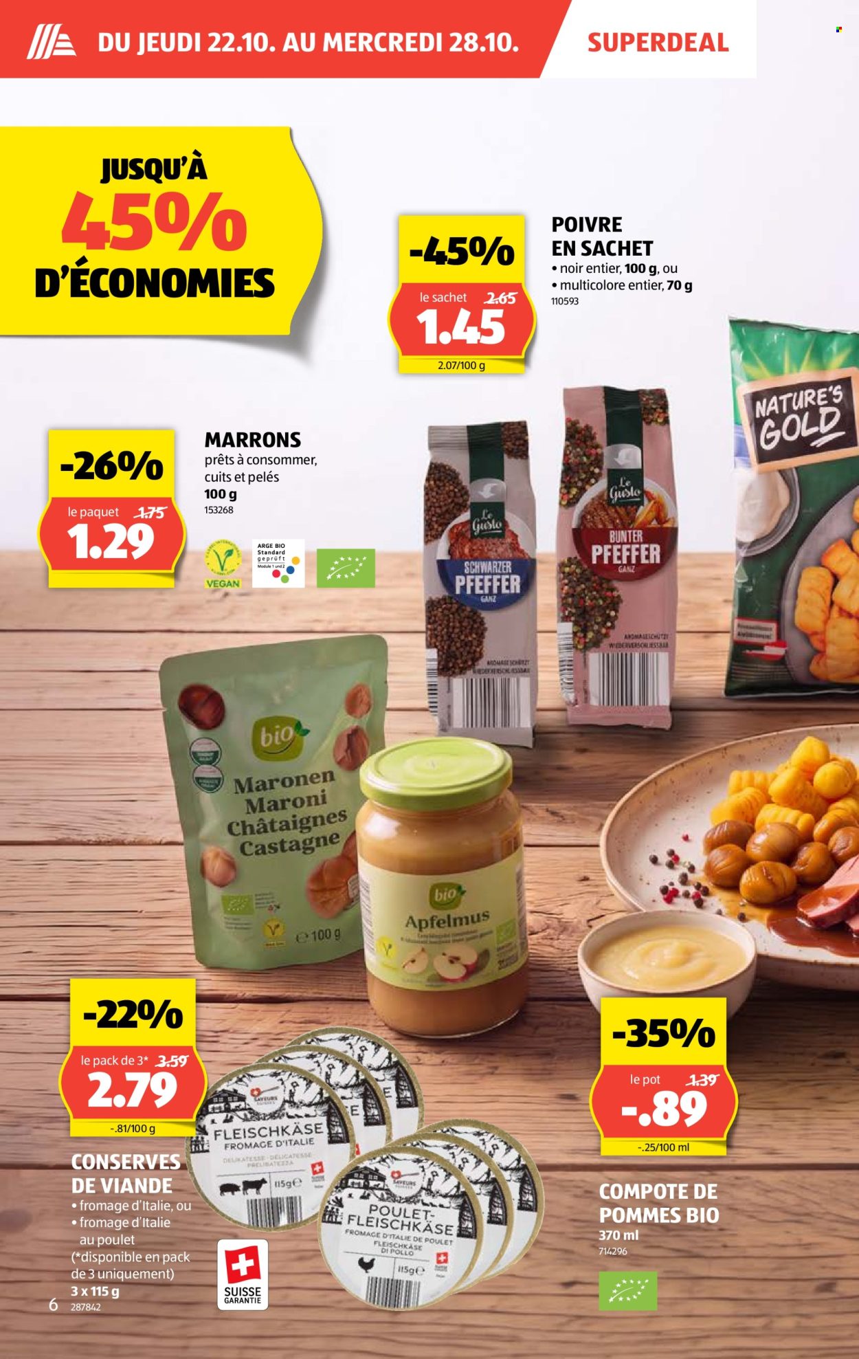 Catalogue Aldi - 22.10.2026 - 28.10.2026. Page 6. Page 6