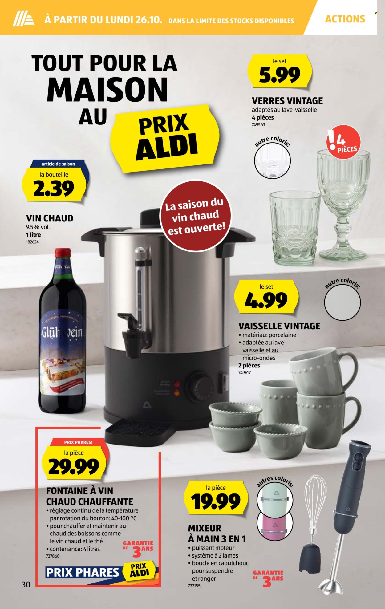 Catalogue Aldi - 22.10.2026 - 28.10.2026. Page 30. Page 30