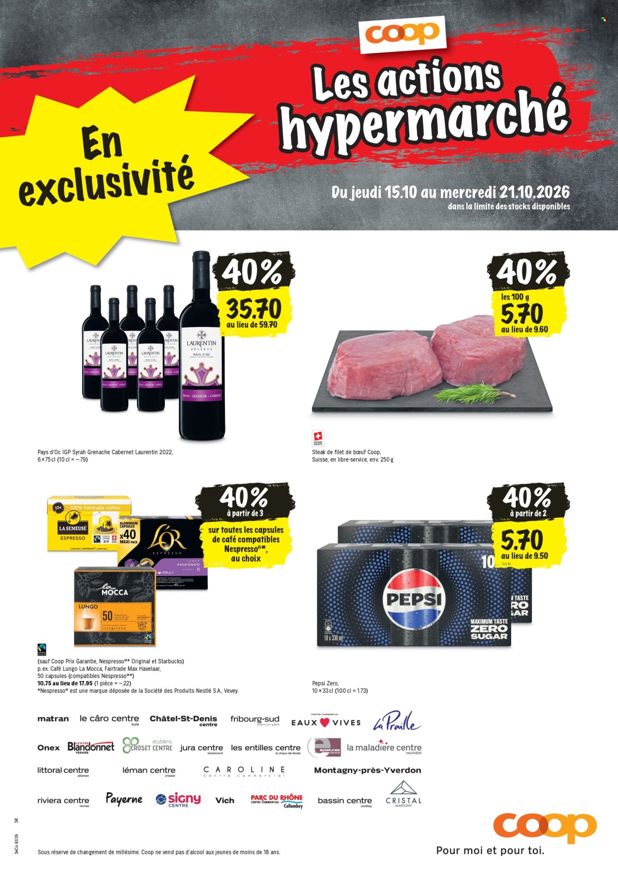Catalogue Coop - 15.10.2026 - 21.10.2026. Page 21. Page 21