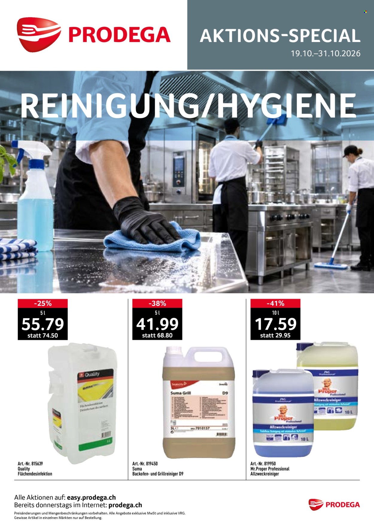 Catalogue Prodega - 19.10.2026 - 31.10.2026. Page 1. Page 1