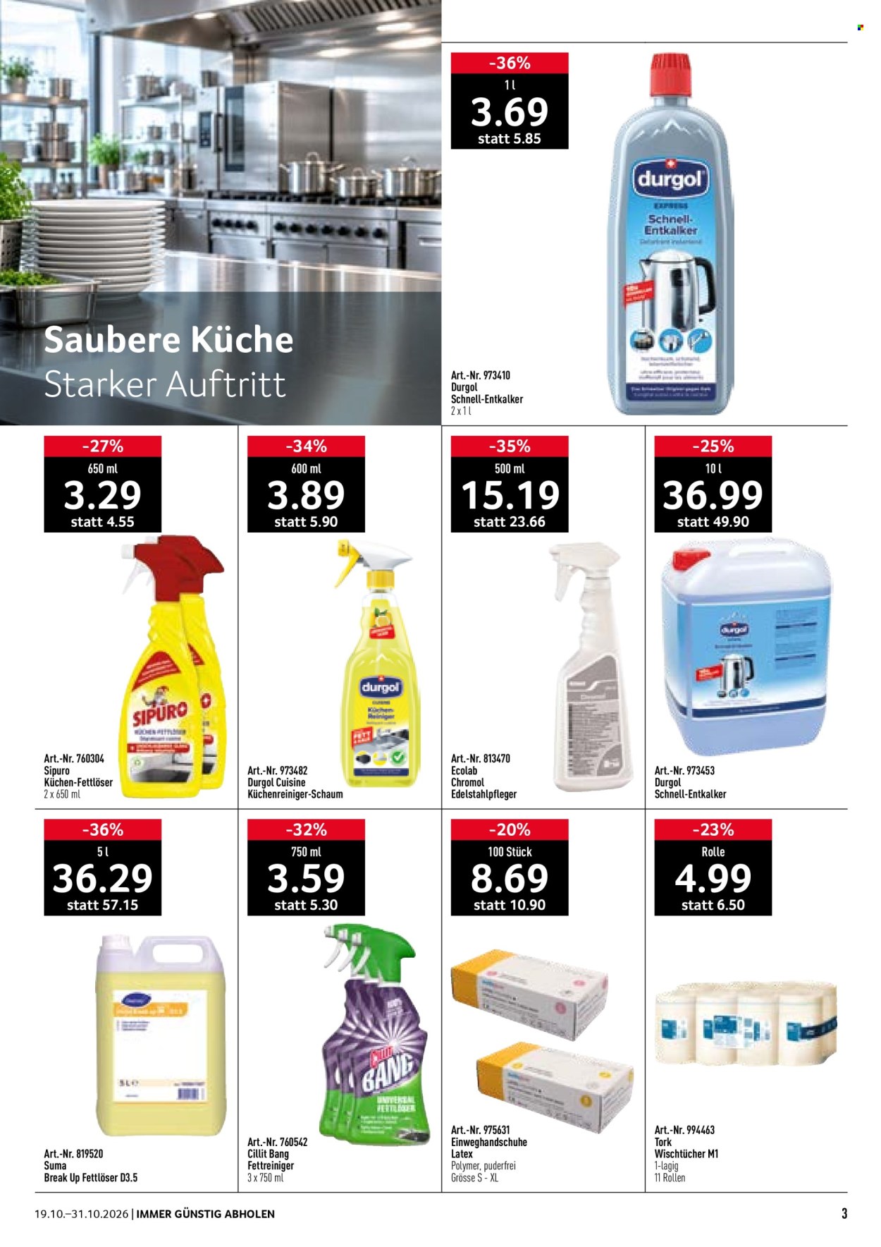 Catalogue Prodega - 19.10.2026 - 31.10.2026. Page 3. Page 3