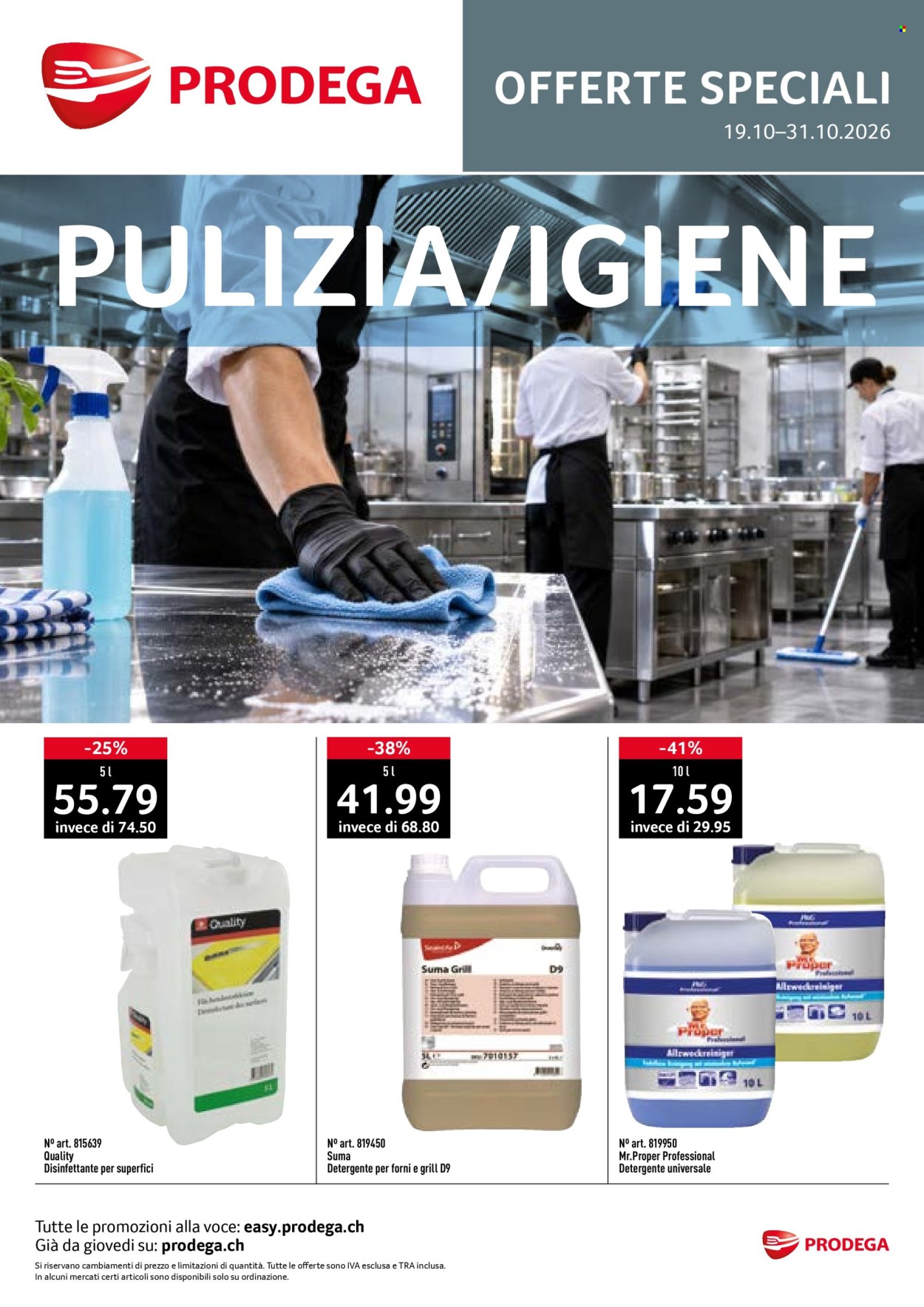 Catalogue Prodega - 19.10.2026 - 31.10.2026. Page 1. Page 1