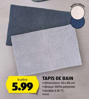 TAPIS DE BAIN