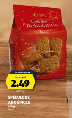 SPÉCULOOS AUX ÉPICES