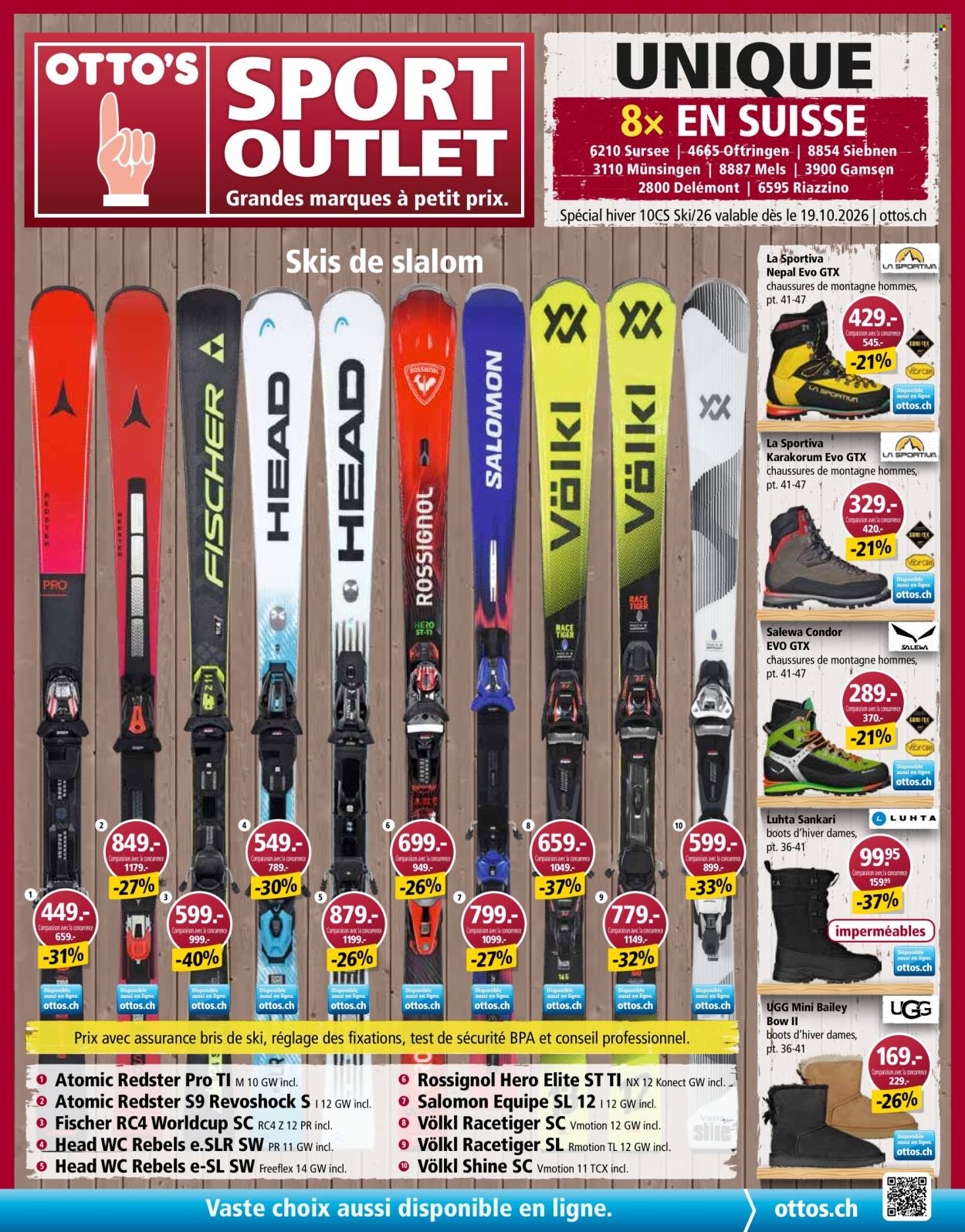 Catalogue Otto's. Page 1. Page 1